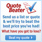 Let us beat your quote
